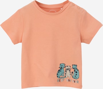 T-Shirt s.Oliver en orange : devant