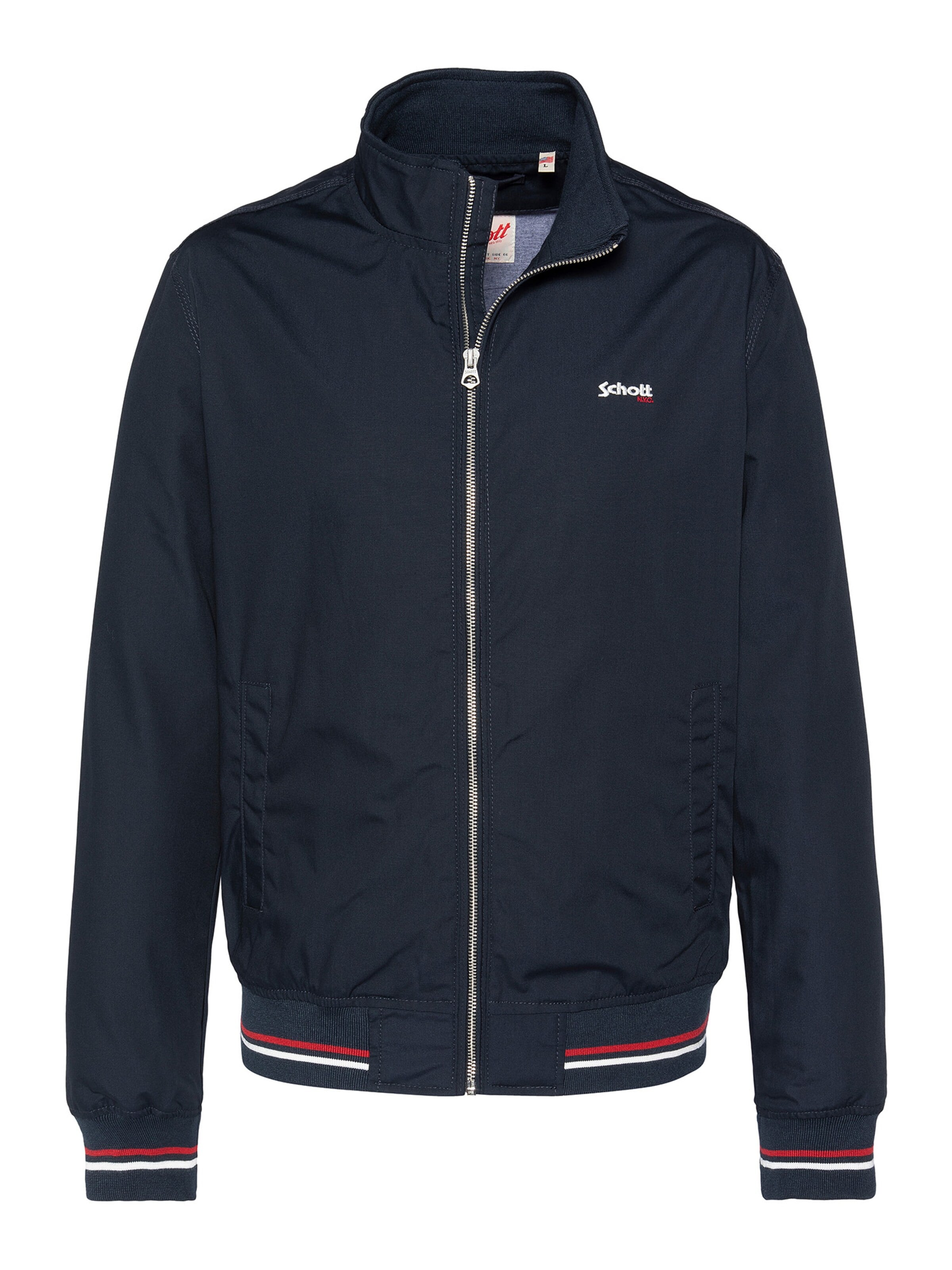 Schott NYC Between-Season Jacket in Blue