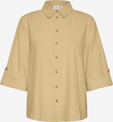 SAINT TROPEZ Blouse 'Zalinda' in Beige: voorkant