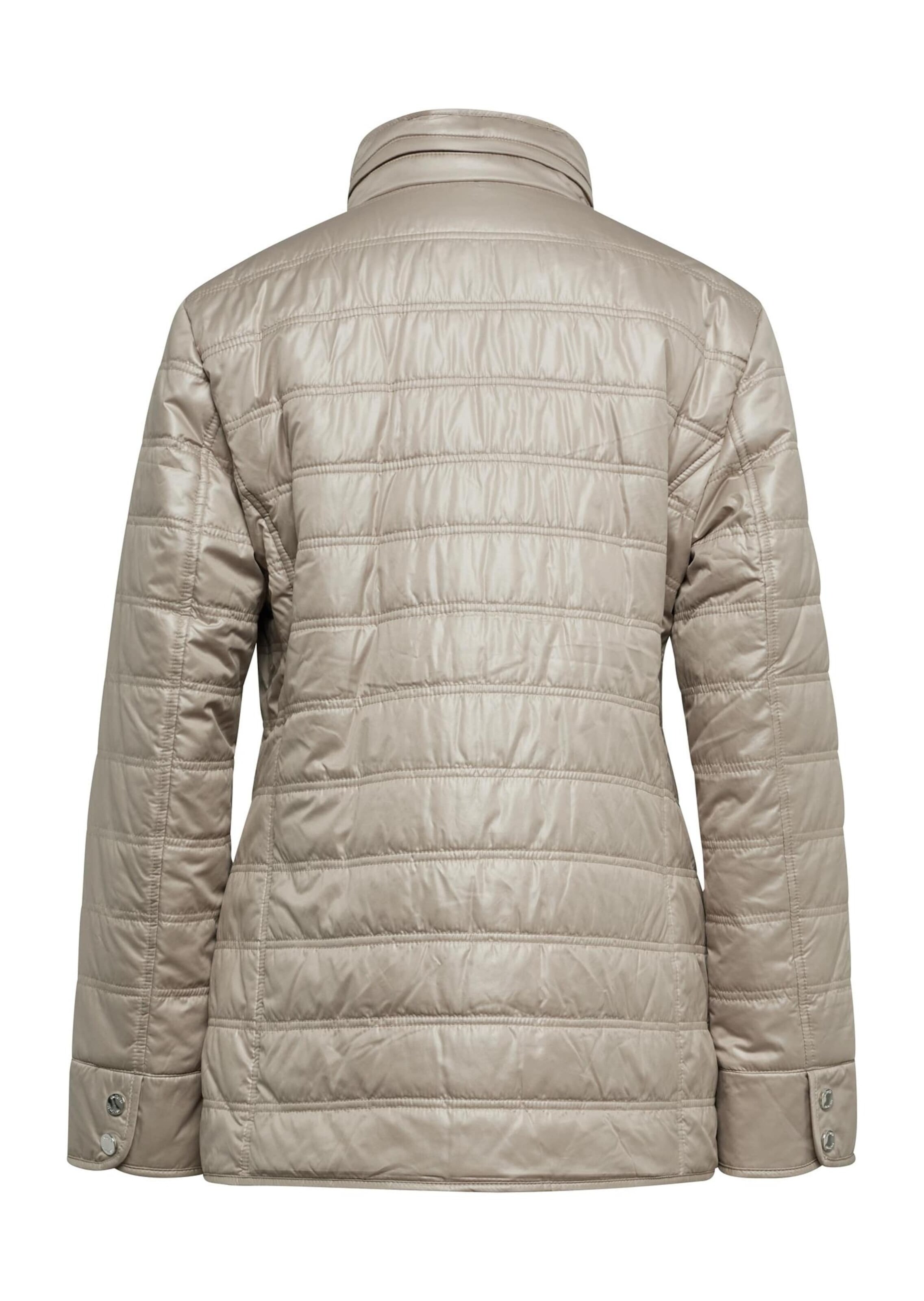 Goldner Jacke in Beige