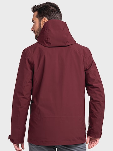 Schöffel Outdoorjacke '3in1 Jacket Auerspitz M' in Rot