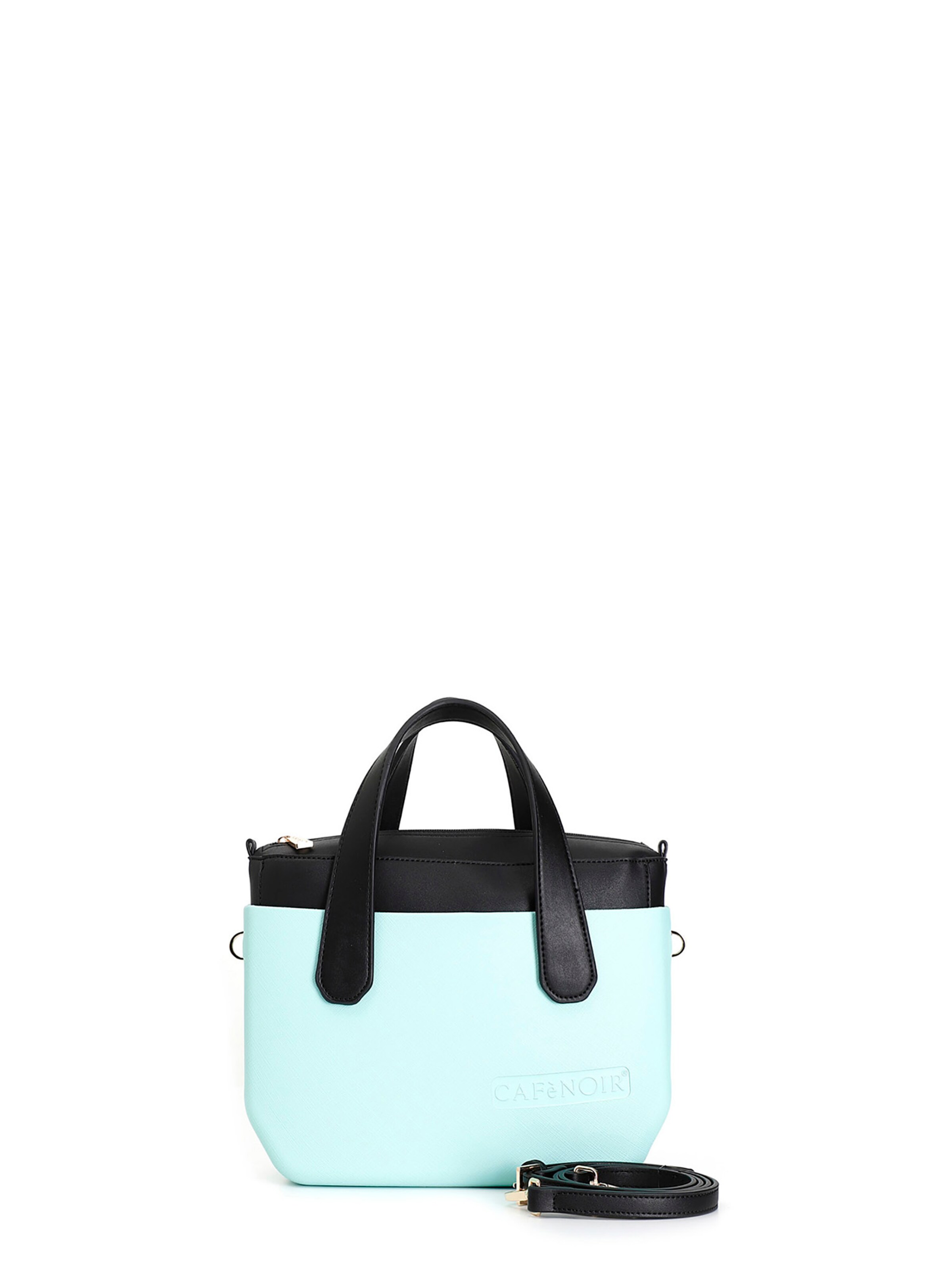 Borsa a sacco di CAFè NOIR in blu: frontale