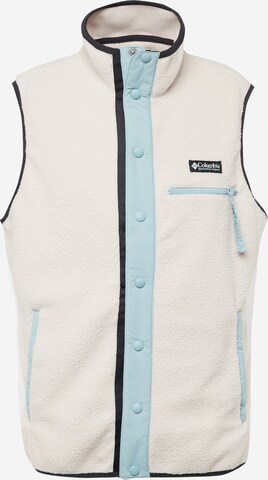 COLUMBIA Sports Vest 'Helvetia' in Beige: front