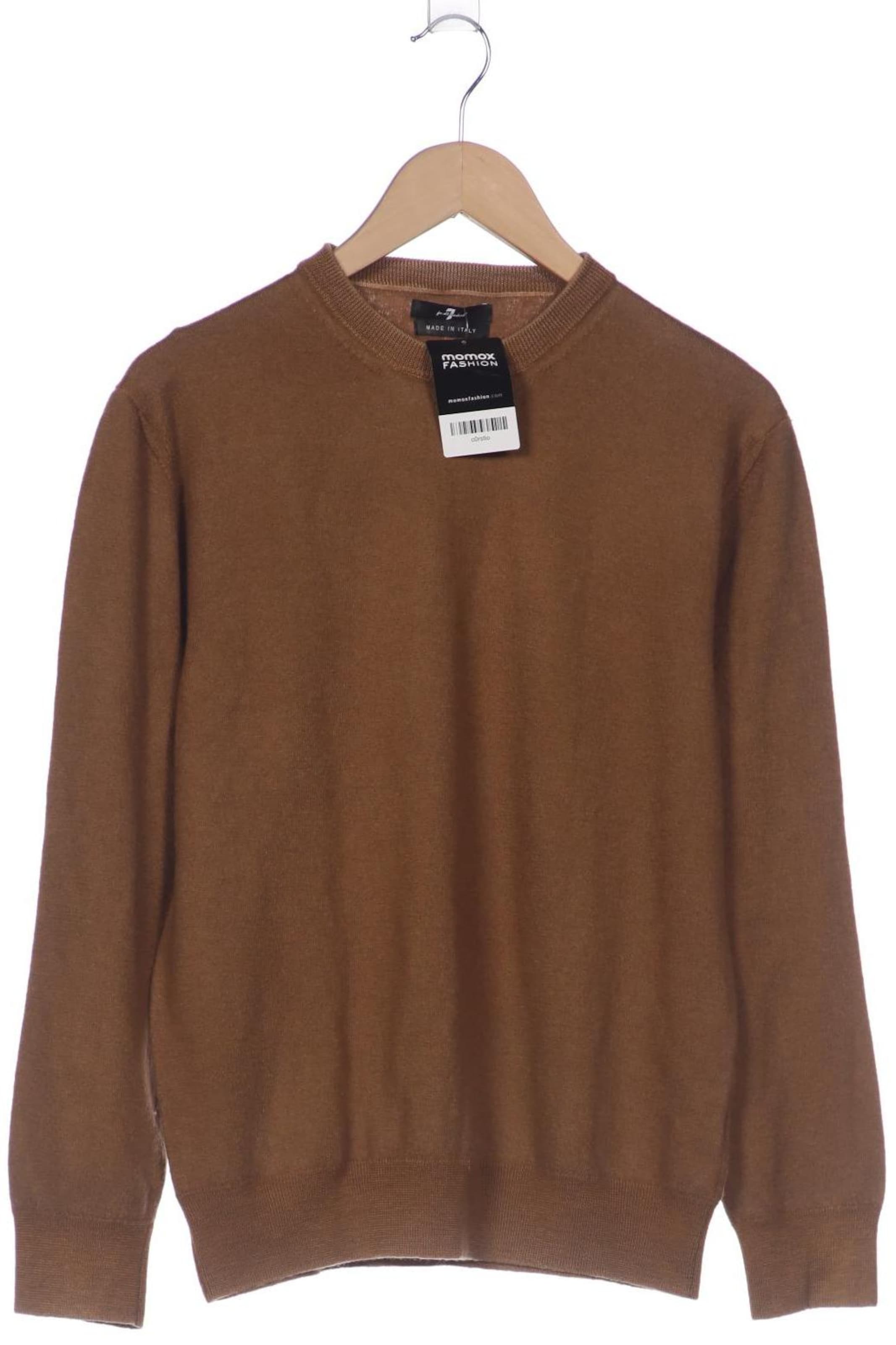 7 for all mankind Sweater & Cardigan in S in Brown: front