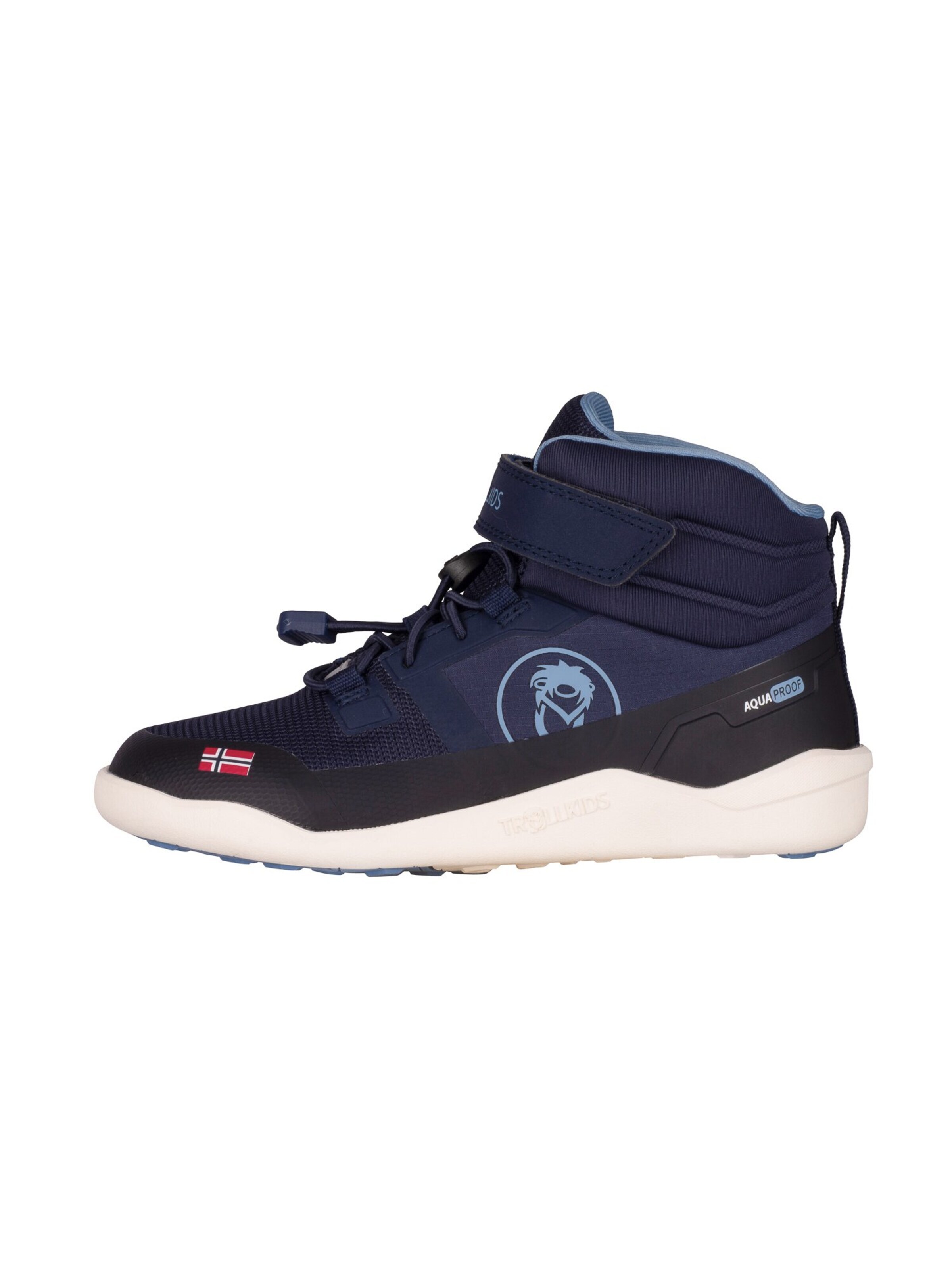 TROLLKIDS Snow Boots in Blue: front