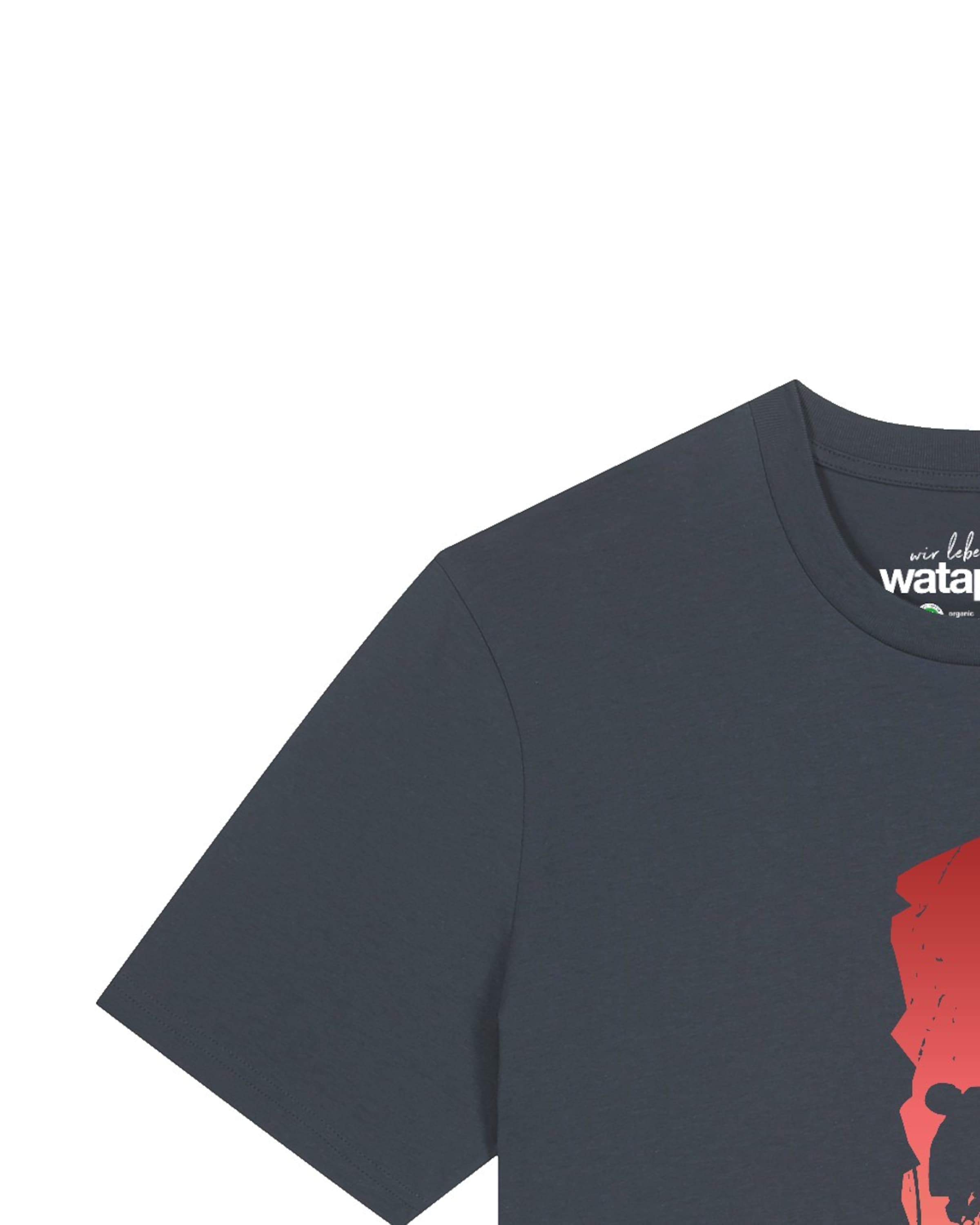 Watapparel Shirt 'There's no limit' in Grey