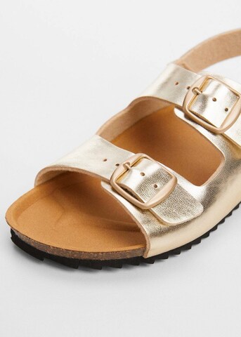 MANGO KIDS Sandals 'Carla' in Gold
