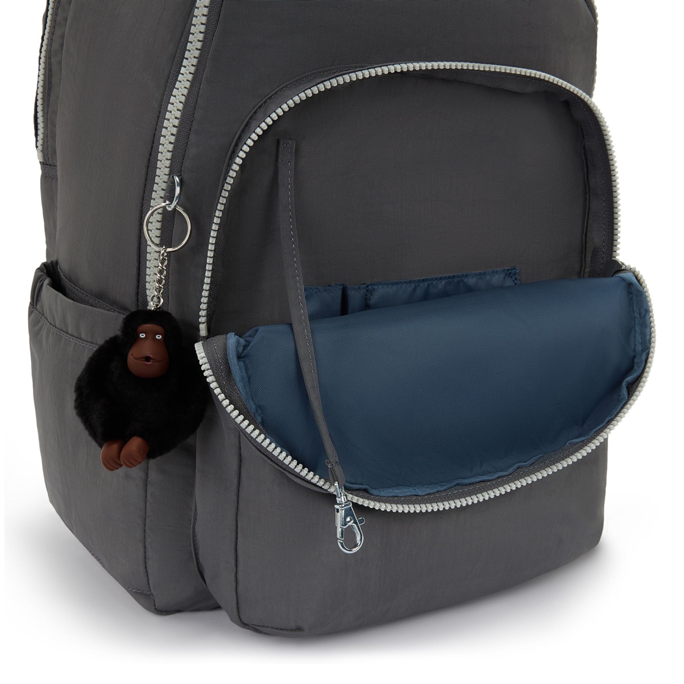 Zaino 'Seoul College Extra' di KIPLING in grigio