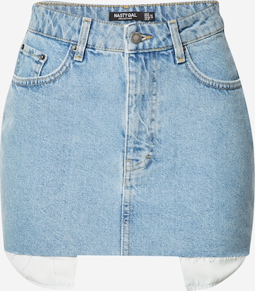 Nasty Gal Skirt in Blue: front