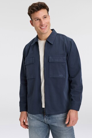 BOSS Orange Between-Season Jacket in Blue