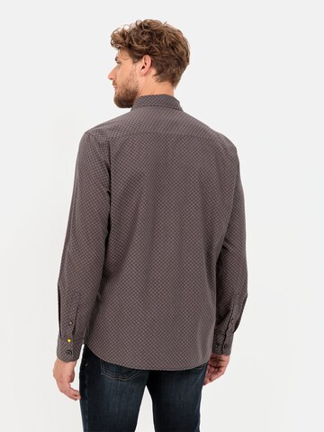 CAMEL ACTIVE Regular fit Button Up Shirt in Grey