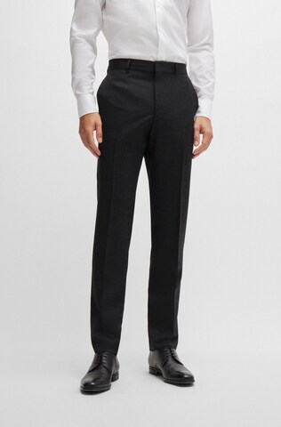 BOSS Slimfit Anzug 'Houston' in Schwarz