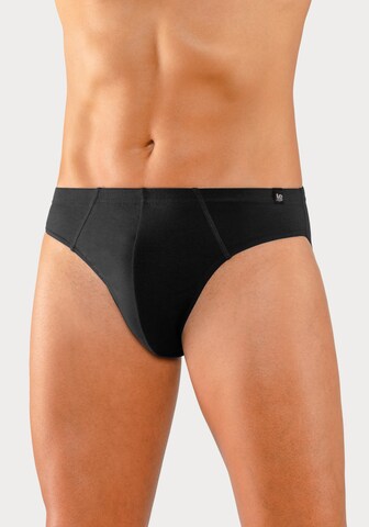LE JOGGER Slip in Schwarz: Vorderseite