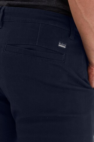 BLEND Tapered Chino trousers 'Pelini' in Blue
