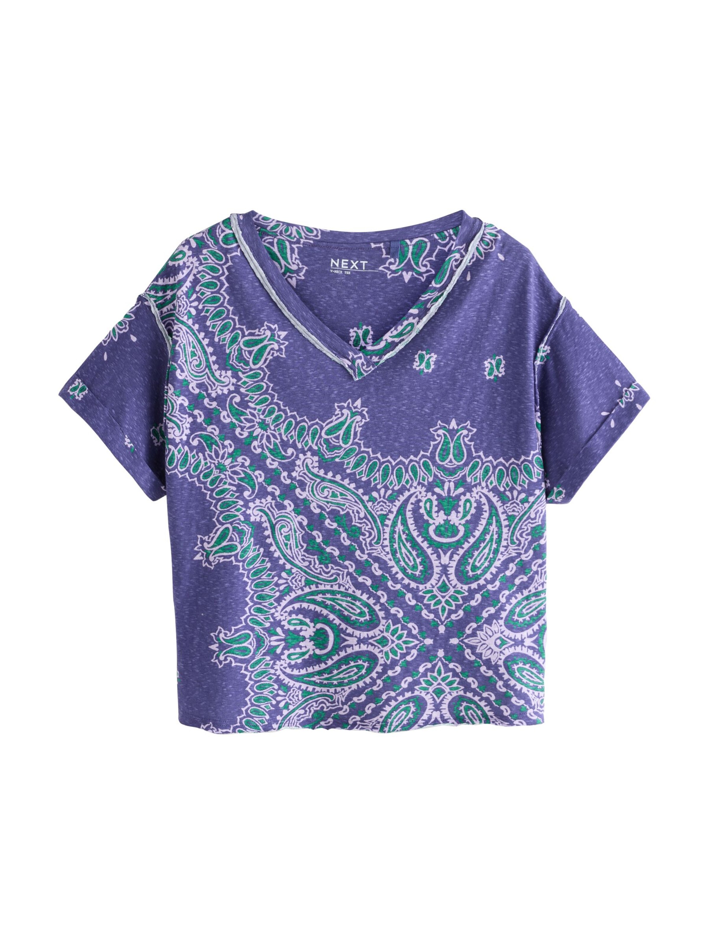 Next Shirt in Purple: front