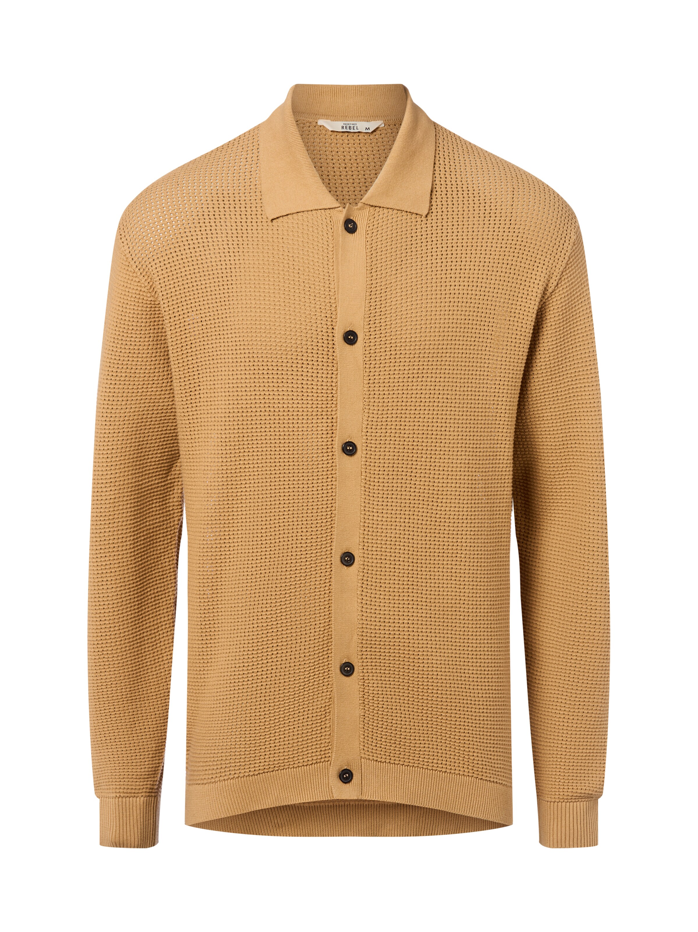 Redefined Rebel Strickjacke RRSantana in Braun: Vorderseite