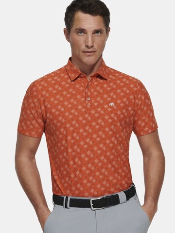 T-Shirt MEYER en orange : devant