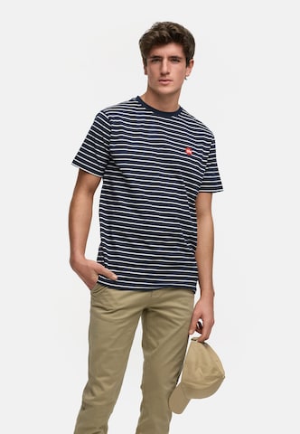 T-Shirt 'Timmi' Kronstadt en bleu