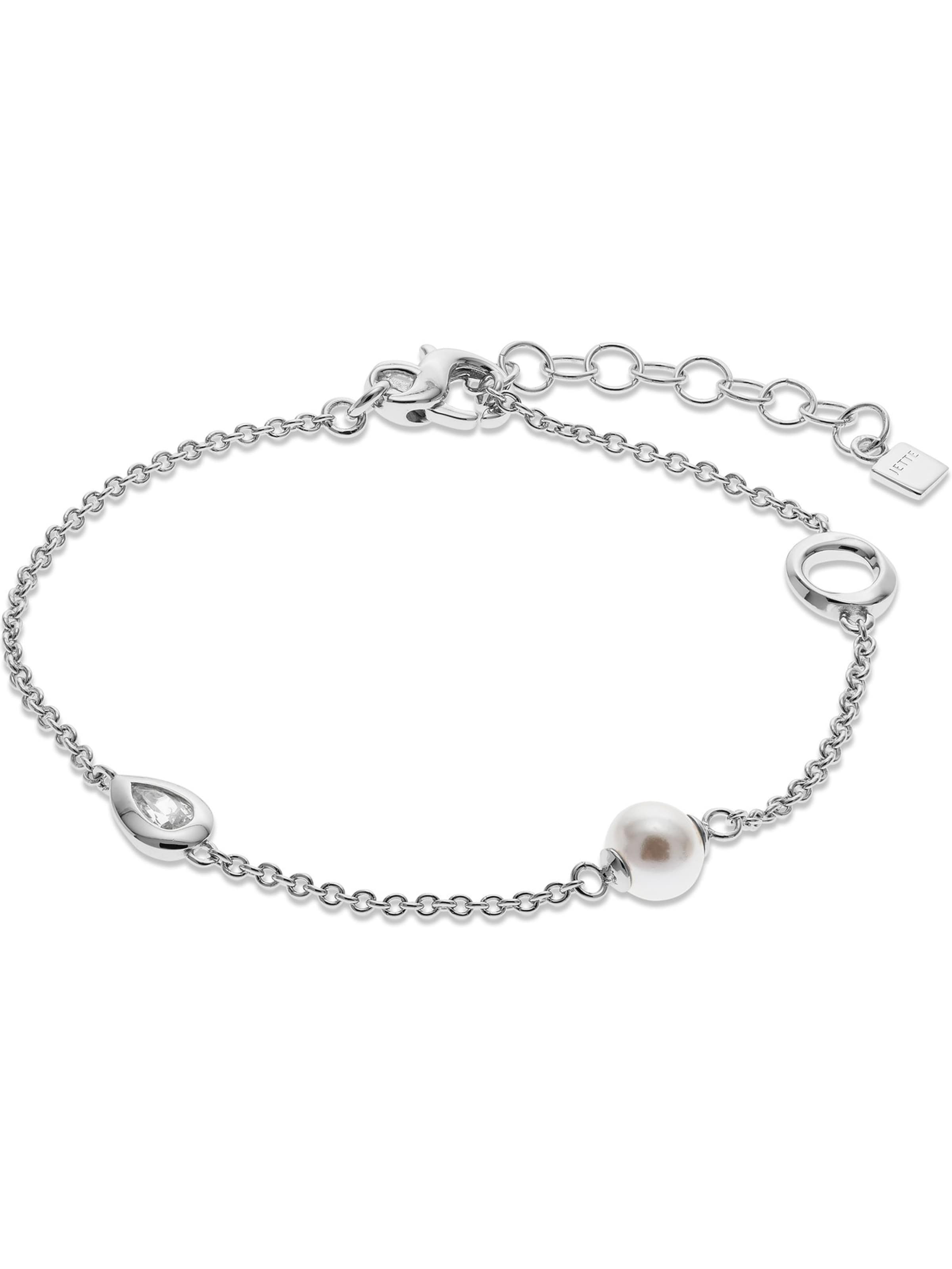 JETTE Bracelet in Silver: front