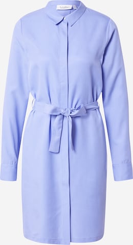 Robe-chemise 'Peri' Another Label en violet : devant