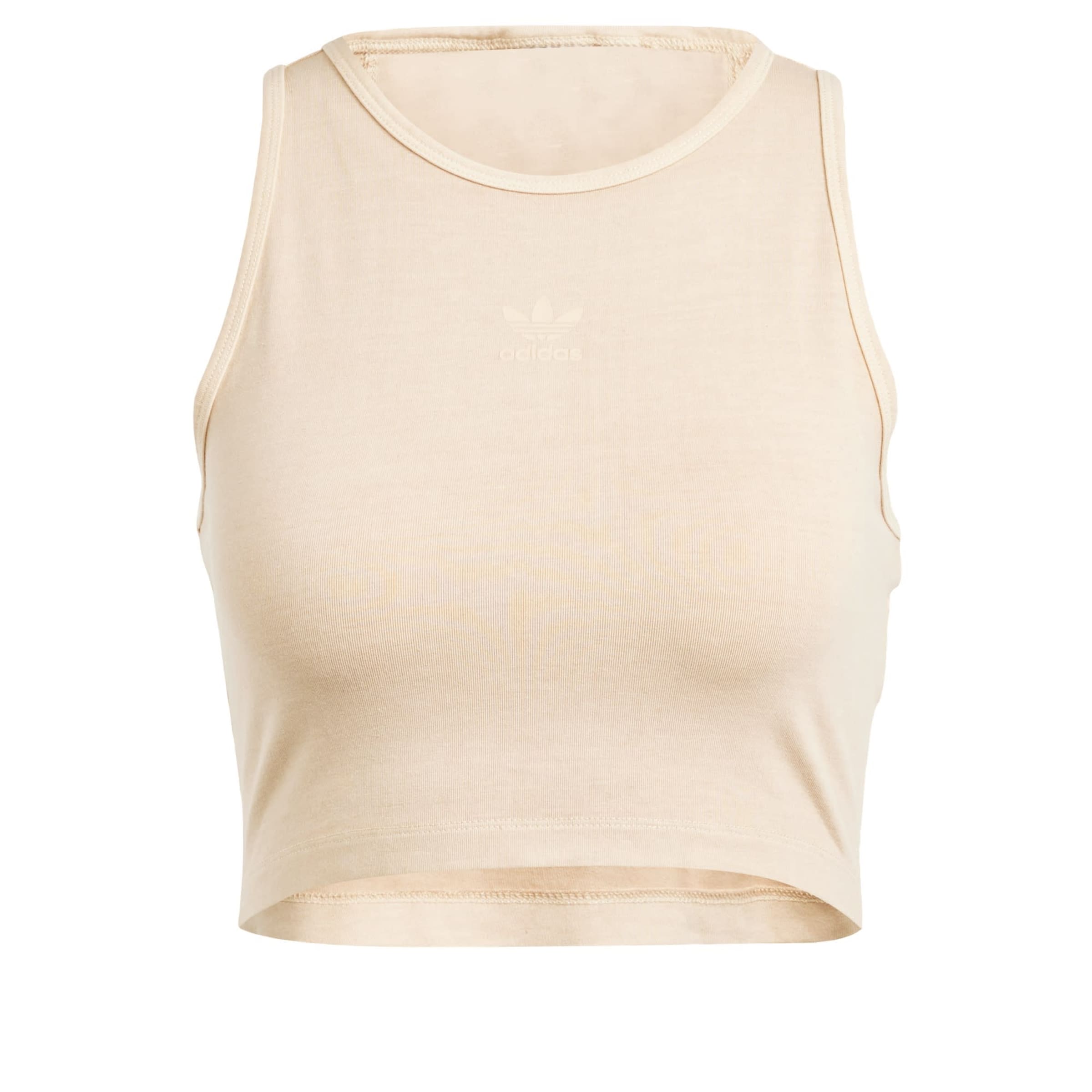 Top 'Essential+' di ADIDAS ORIGINALS in beige: frontale