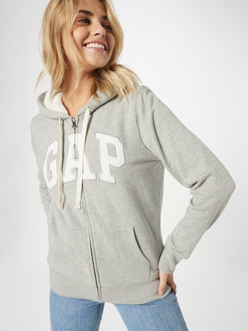 GAP Zip-Up Hoodie in Grey