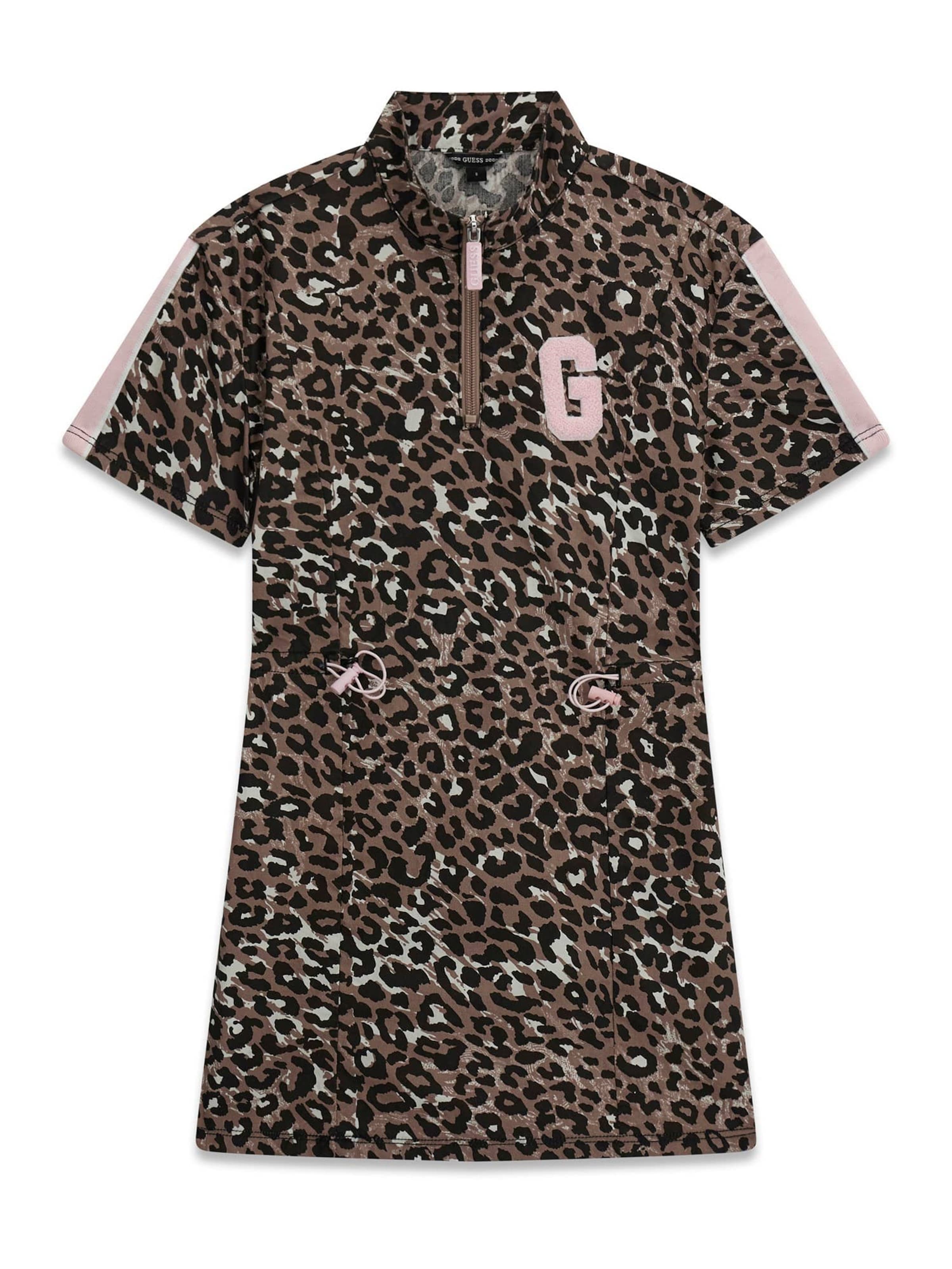 GUESS Dress in 128 in Brown / Rose / Black / Off white, Item view