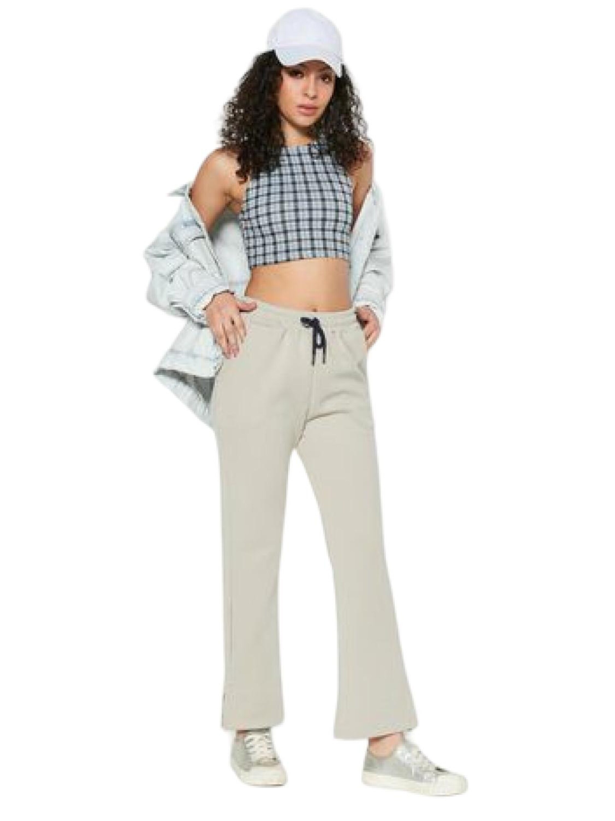 C&City Regular Broek in Grijs