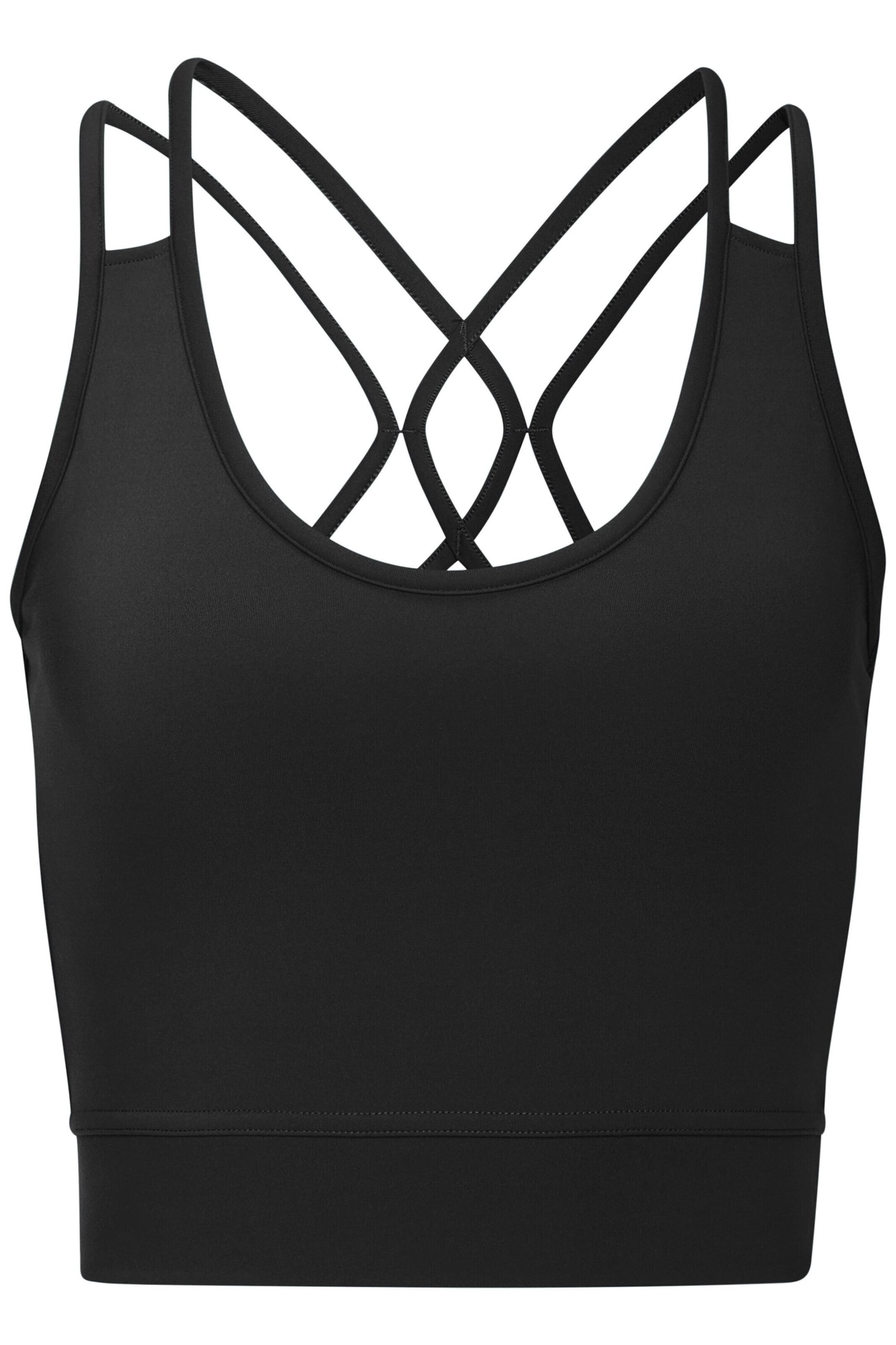 Copenhagen Studios Sporditopp, värv must: eest vaates