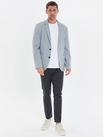 Threadbare Regular fit Suit Jacket 'Martini' in Grey