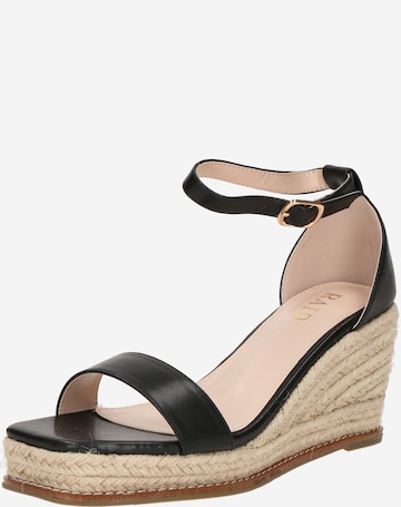 juoda Raid Basutės su dirželiais 'JAZPER': priekis