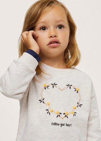 MANGO KIDS Sweatshirt in Beige