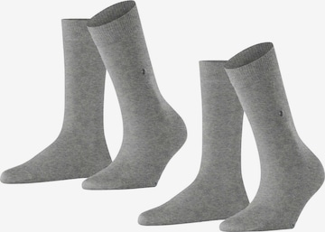 BURLINGTON Socken 'Everyday' in Grau: predná strana