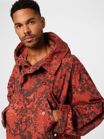 Manteau mi-saison 'J-WEBB-PAT' DIESEL en rouge