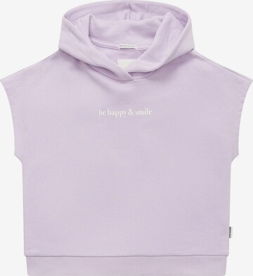 TOM TAILOR Sweatshirt in Purple: front