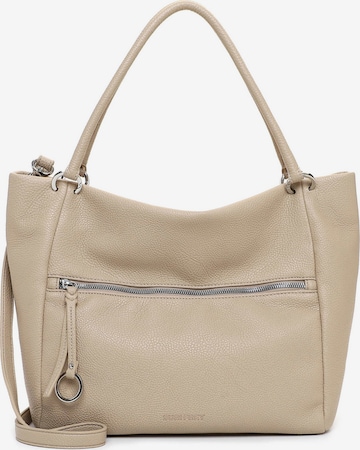 Suri Frey - Bolso de hombro 'Debby' en beige: frente