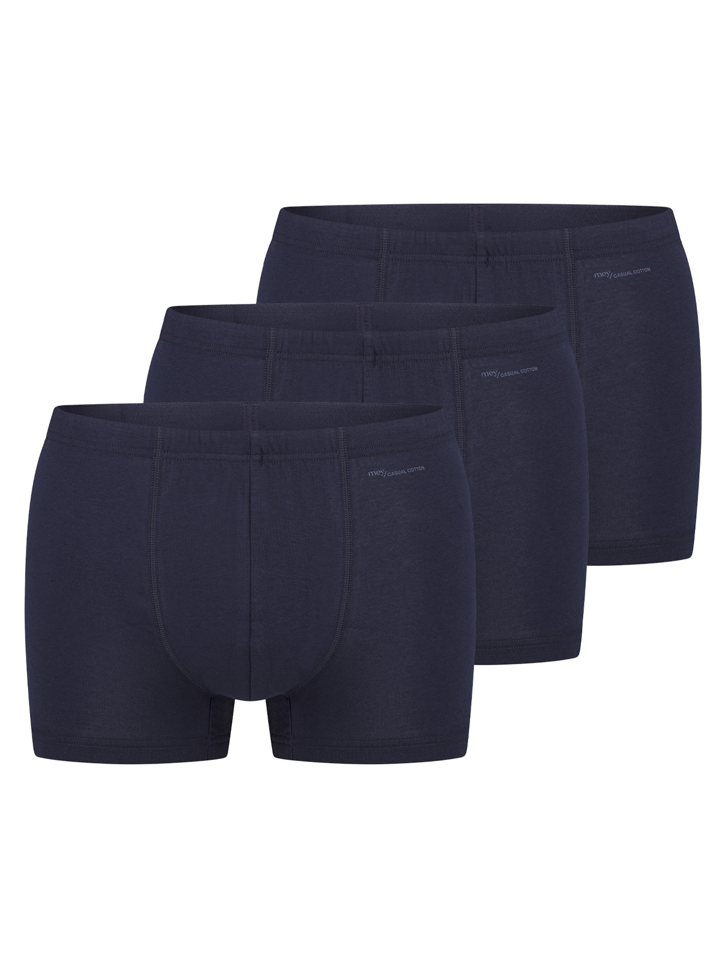 Mey Boxer shorts 'Casual Cotton' in Blue: front