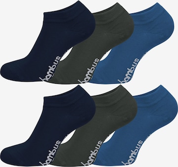 normani Socks in Blue: front