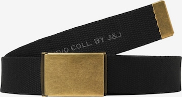 JACK & JONES - Cinturón 'JACHIMEJI' en negro: frente