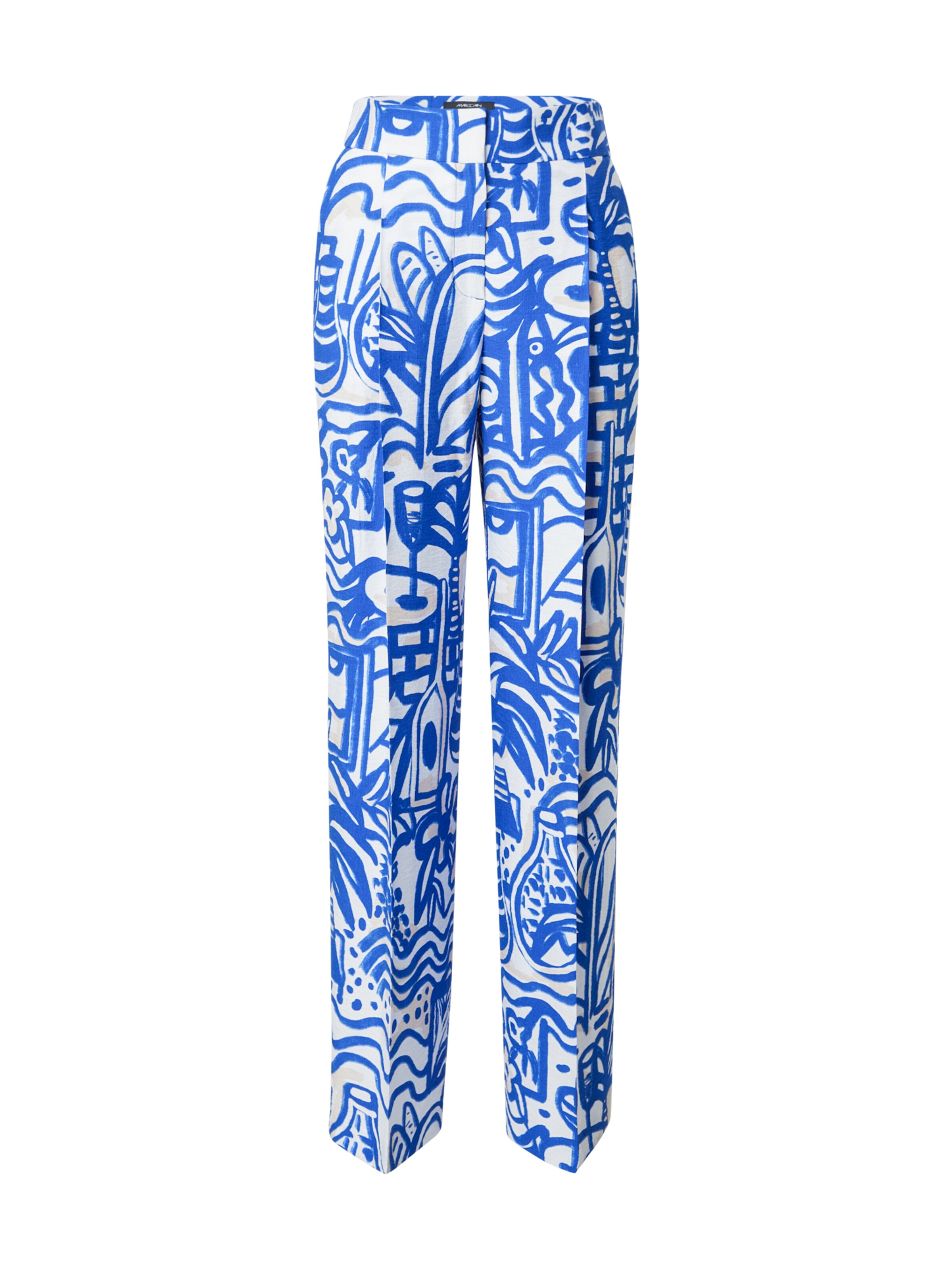 Marc Cain Wide Leg Suorat housut värissä sininen: etupuoli