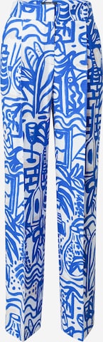 Marc Cain Wide Leg Suorat housut värissä sininen: etupuoli