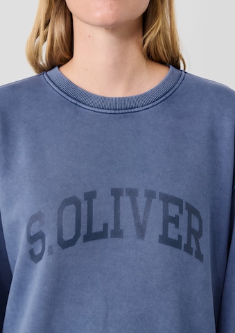 s.Oliver - Sudadera en azul