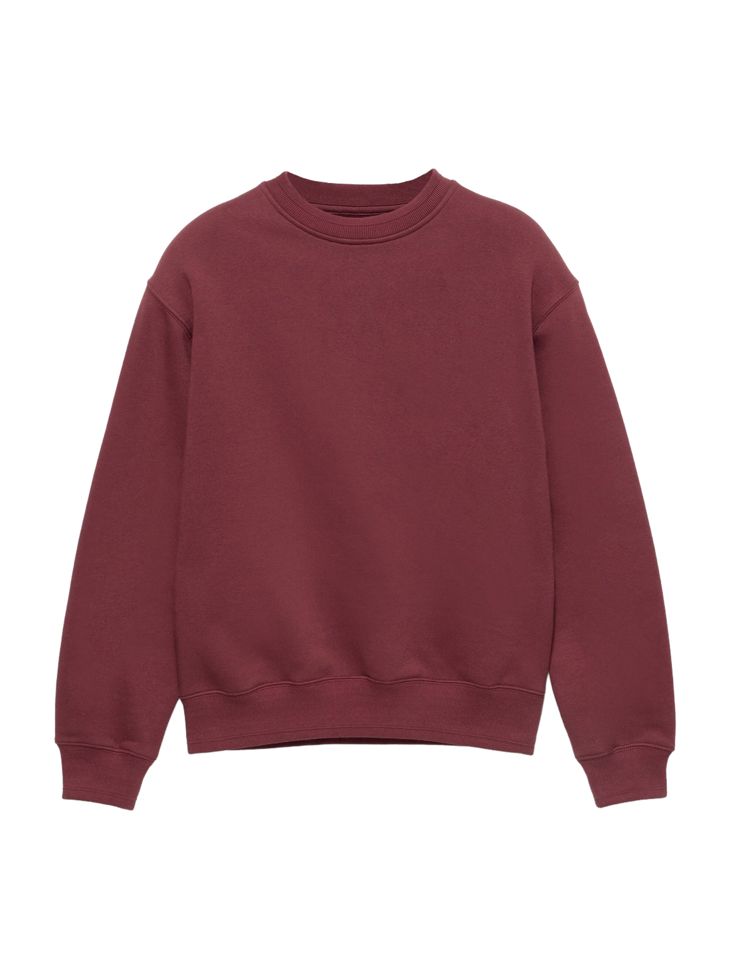 Sweat-shirt Pull&Bear en rouge : devant