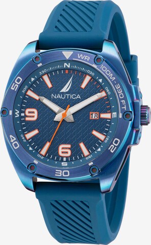 NAUTICA Analoog horloge 'Nautica Gents' in Blauw: voorkant