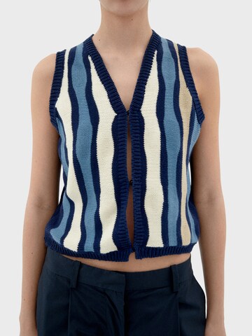 Cardigan ' ROBBIE ' Thinking MU en bleu