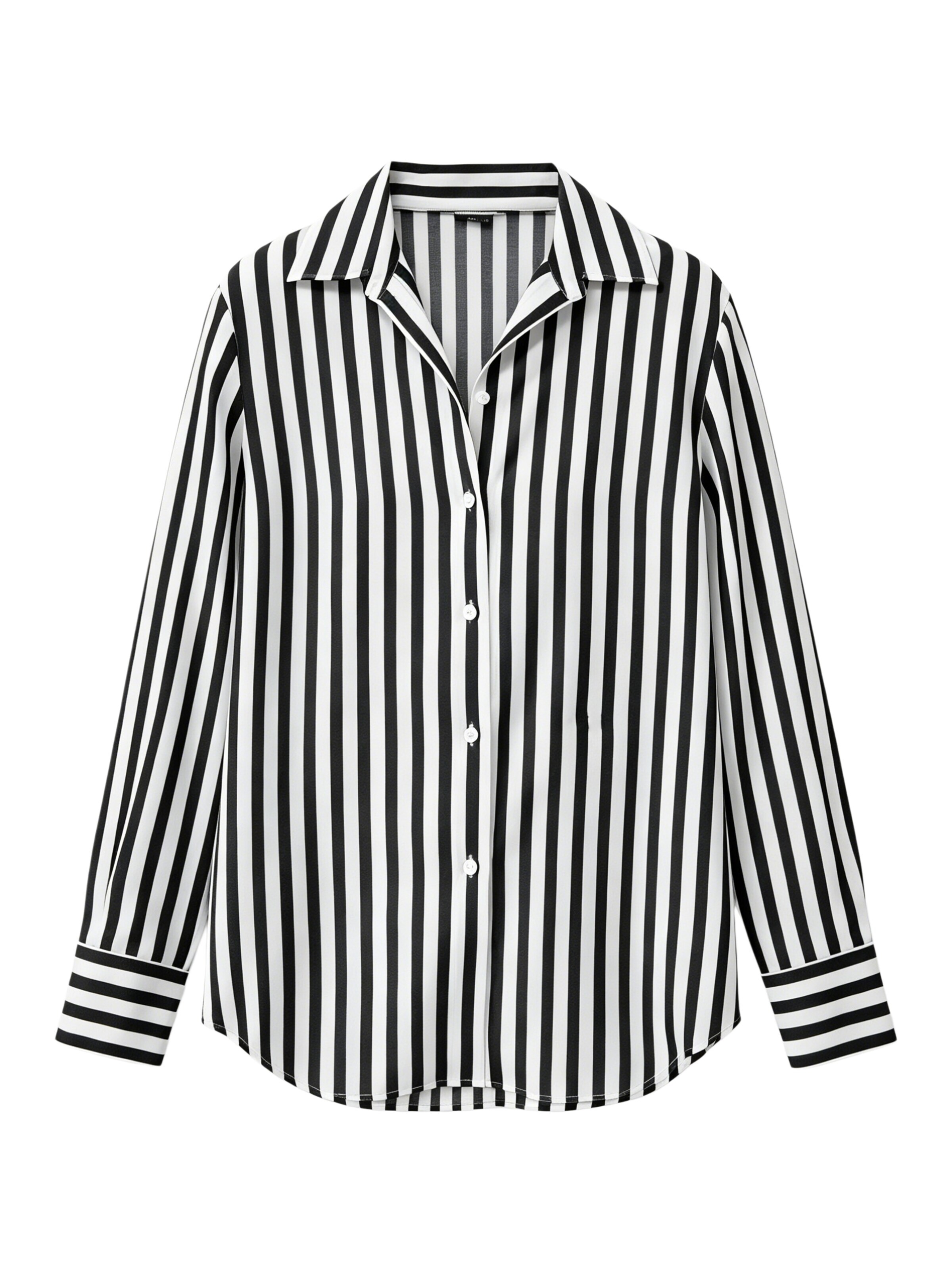 Camicia da donna di Lilysilk in nero: frontale