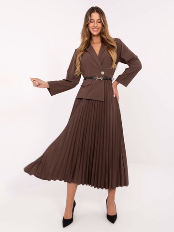 Madnezz House Kleid in Braun: Vorderseite