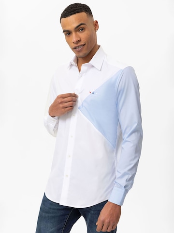 By Diess Collection Regular fit Button Up Shirt in White