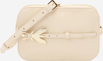 balta PATRIZIA PEPE Rankinė su ilgu dirželiu: priekis
