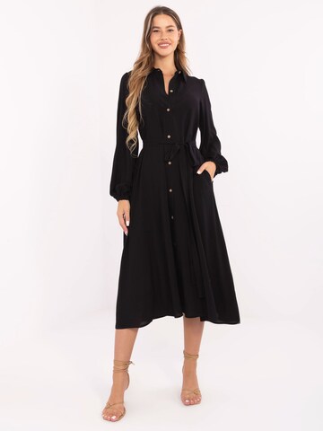 Madnezz House Kleid in Schwarz: Vorderseite